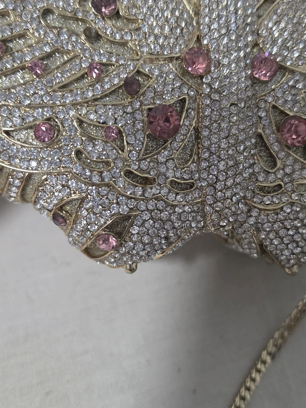 Butterfly Swaroski Crystal - Evening Clutch